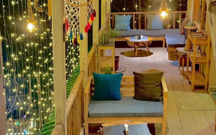 Mud Room with mountain view