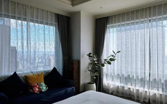 台中市最美高樓層雙面窗景觀房