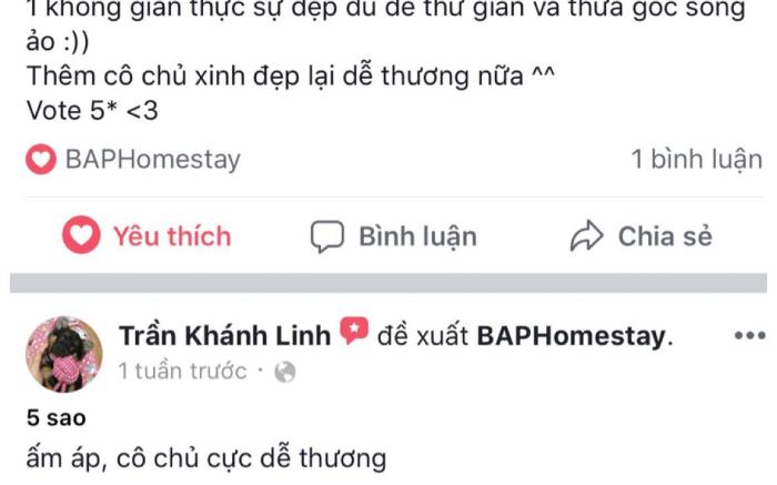 BAPHomestay- Where you wanna come back!