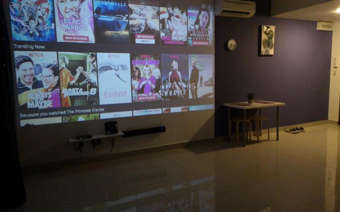 Machome GuestHome Projector Room II