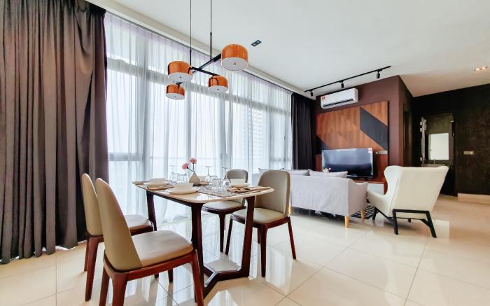 Green Haven 1BR Suites+WiFi+PoolView [TG]