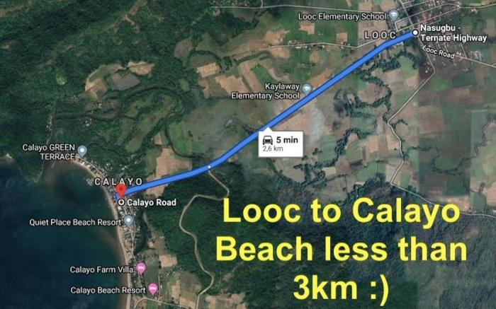 Two BR, 12pax, 3km outside Pico de Loro & beach /x