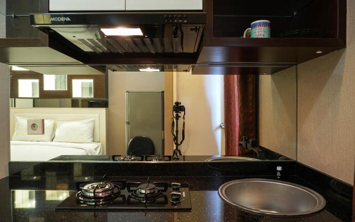 Comfortable Studio Green Bay Pluit Apt By Travelio