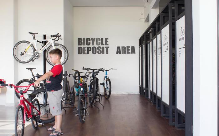 The VELO'S hotel and BMX pump track