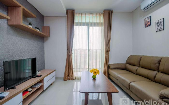 Furnished 2BR @ Pejaten Park Residence By Travelio