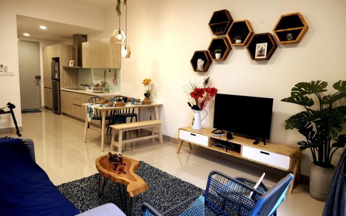 Geniehome 2BR Free 90mbps WIFI Utropolis Shah Alam