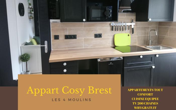 Appart Cosy Brest Les 4 Moulins