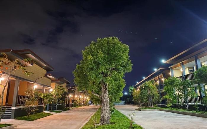 Green forest resort