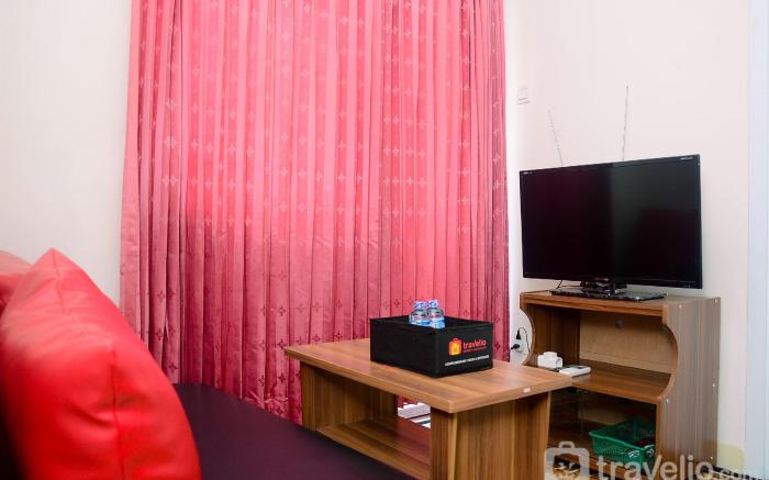 Relax 2BR Green Pramuka City Apartment By Travelio