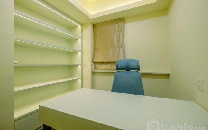 Minimalist 2BR 1 Office Room Meikarta By Travelio