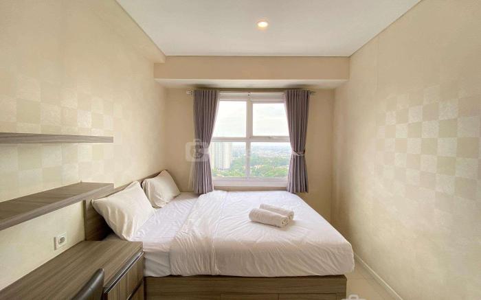 Pleasant 1BR at Parahyangan Residence By Travelio