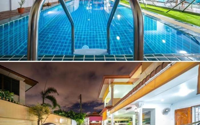 south Pattaya,pool villa,5BR,1.5km to beach