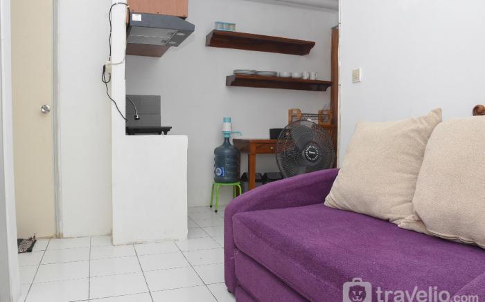 Comfy 2BR at Menteng Square Apartment By Travelio