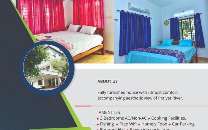 The Riverview Residency-Waterfront Pool Villa