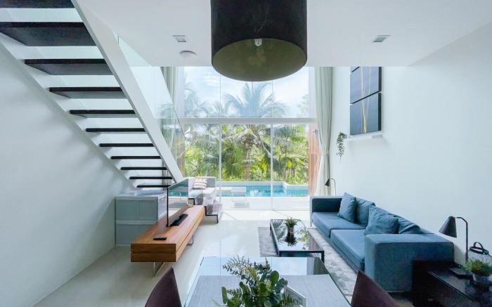 Duplex 2 Beds Pool access HuaHin 90Min from BKK