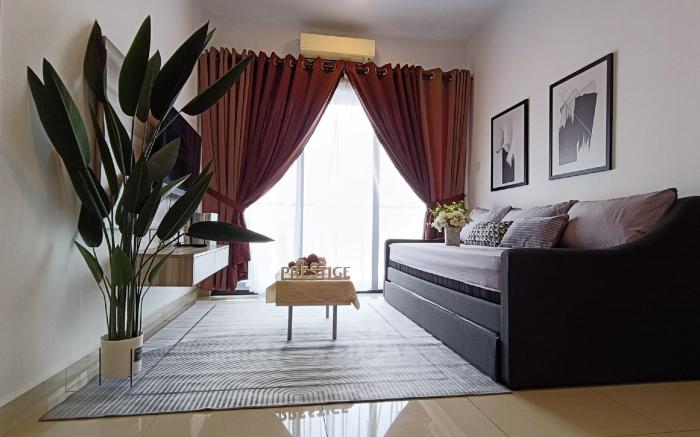Prestige Sky 1 Bedroom A13-10 | High Floor |WiFi