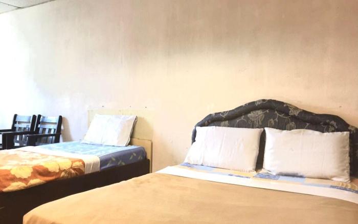 Simple, charming hotel room with private hot tub