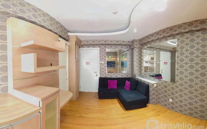 Combine 2BR at Green Pramuka City Apt By Travelio