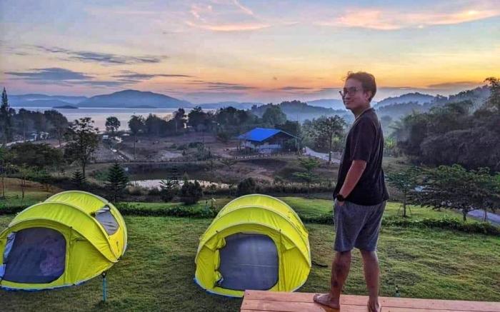 Baan Farm Rak Lake View Camping Pool Villa 