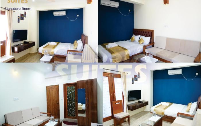 Luxurious and spacious suite rooms