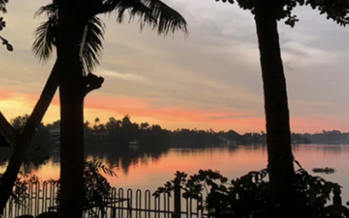 Samiira on Ashtamudi Lake