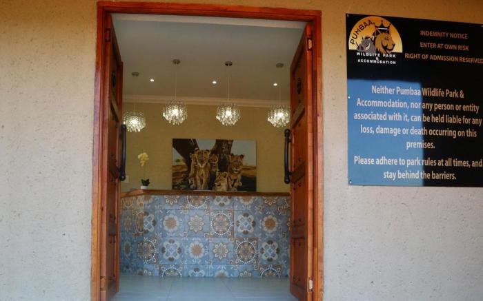 Pumbaa Wildlife Park & Accomodation