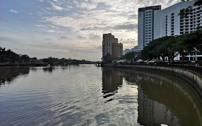 Kuching Riverbank Waterfront
