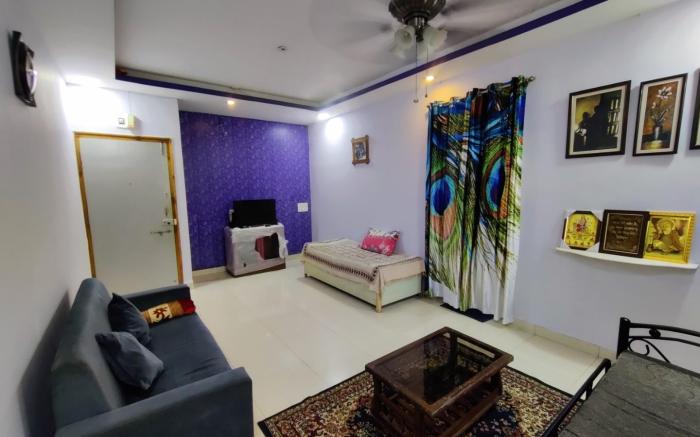 Beach side 2 BHK apartment in Alibag.