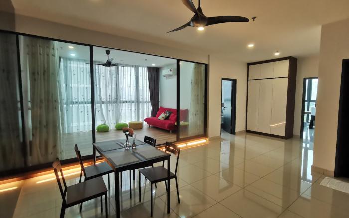 cozy Sofo suite 2 bedrooms and great view of KL