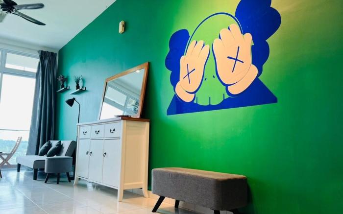 The Senai Garden Apartment near Senai Airport&JPO