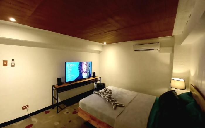 Adorable Lounge - 1  Bedroom loft  w/ home cinema