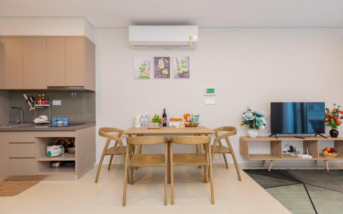 Homestay Hong Ha - Studio Apartment The Song 1 Room