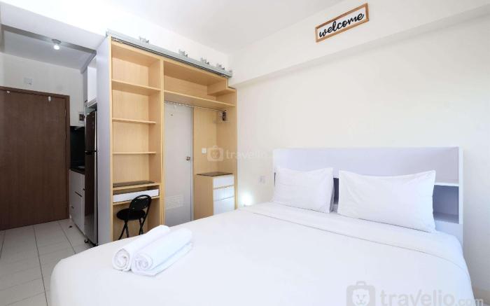 Warm Cozy Studio at Podomoro Golf View By Travelio
