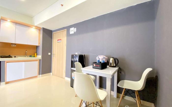Tranquil Designed 2BR at Meikarta Apt By Travelio