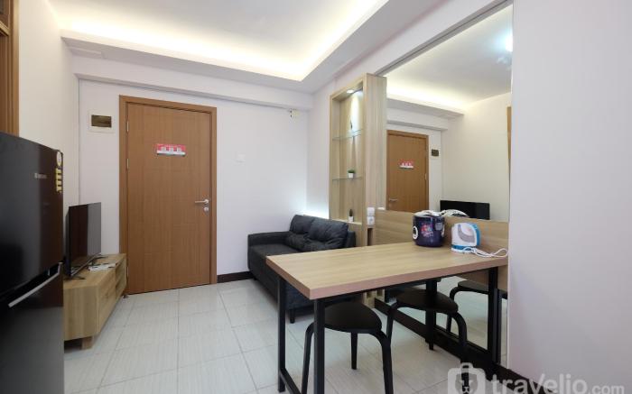 Homey and Nice 2BR at Cinere Resort By Travelio