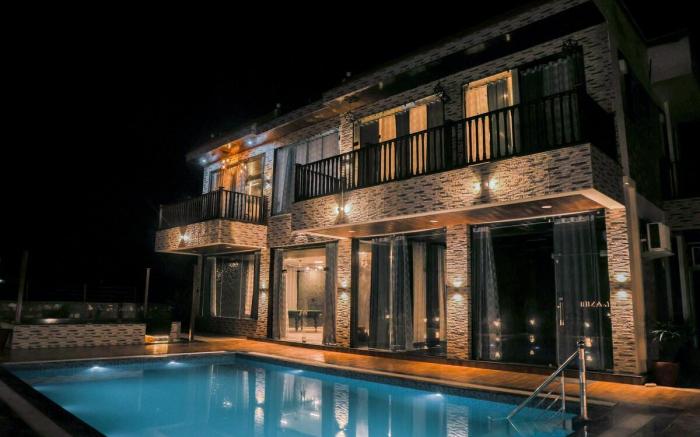 IBIZA FARM BY TRV , A 3BHK VILLA WITH MASSIVE POOL