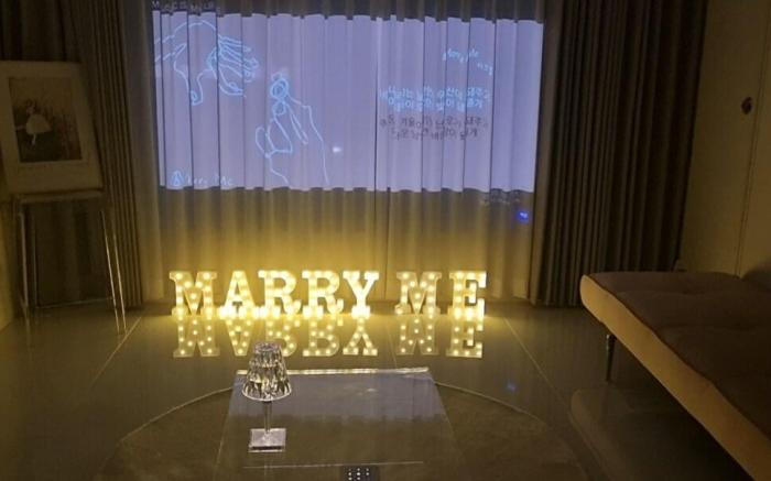 OPEN신축 역세권 럭셔리 크리스탈 25평형 1.5룸 (파티,프로포즈,오로라,빔프로젝트)