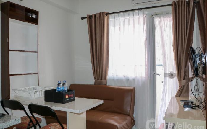 Well Design 2BR at Green Pramuka City By Travelio