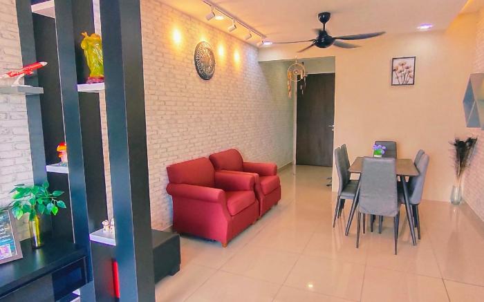 A1098 kulai d’putra suites 2BR6pax 1min to ioiMall