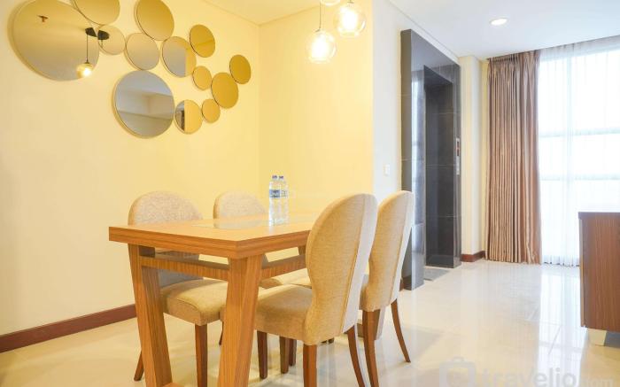 Comfort 2BR at The Kencana Residence By Travelio