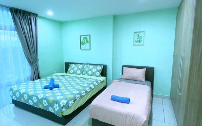KSL Lovely 3 Bedroom Suite by SC Homestay /Bathtub