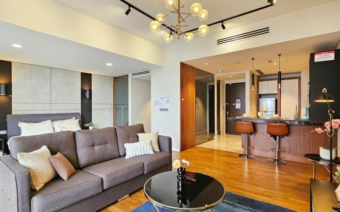 Cozy Studio (16) Near KLCC | 500m to Monorail St