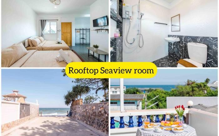 Seaview Room @ hostel near Huahin Beach 