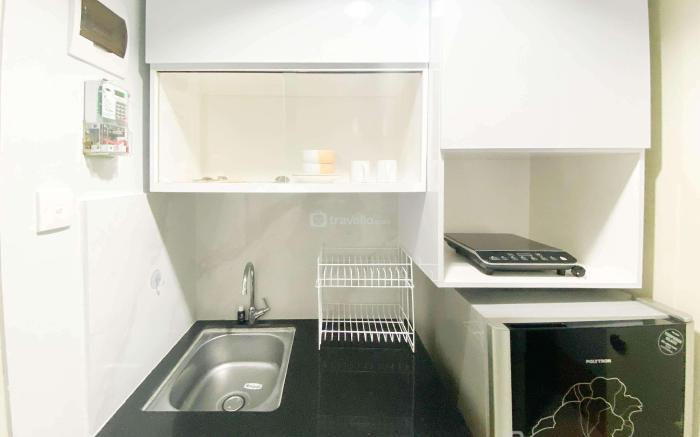 Homey 1BR without Living Amartha View By Travelio