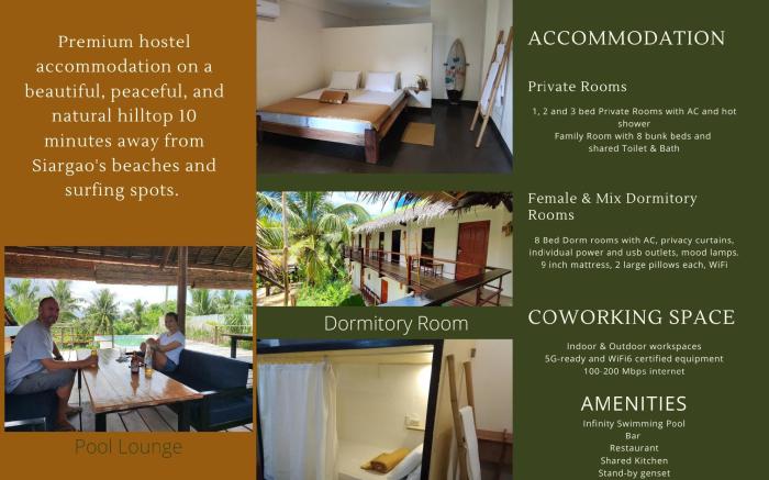 Lexias Hostel and Workspace Siargao