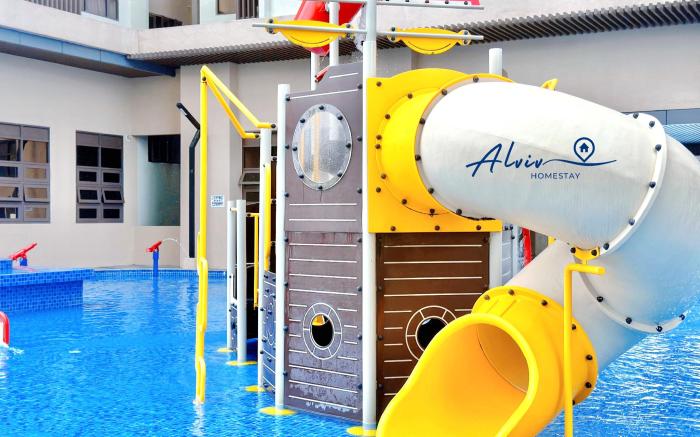 Bali Residences WaterPark I 4-9pax I 5minJonker Managed by Alviv Homestay
