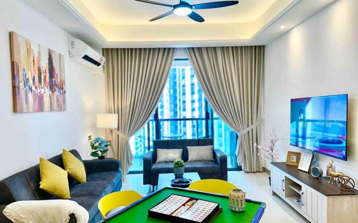 R&F Inner Circle View:Spacious 2BR@8-12pax