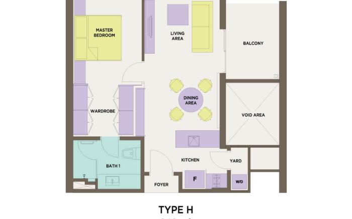 The Robertson| Balcony |Bkt Bintang| Jln Alor| LRT
