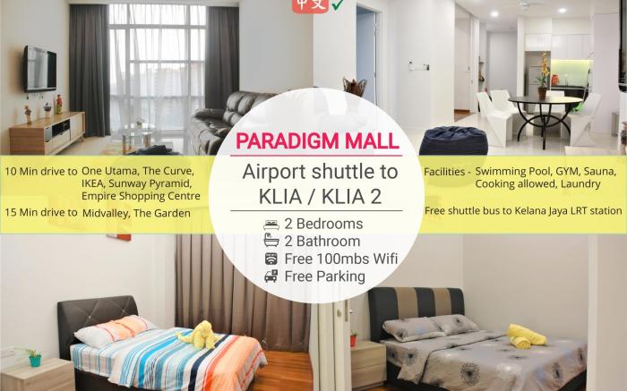 Azure Residence 2BR @ Paradigm Mall Petaling Jaya