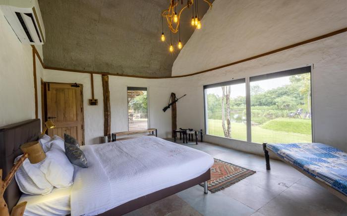 StayVista's Water Song Garden - Lake-Side, Pet-Friendly Villa with Bar, Spacious Lawn & Indoor-Outdo